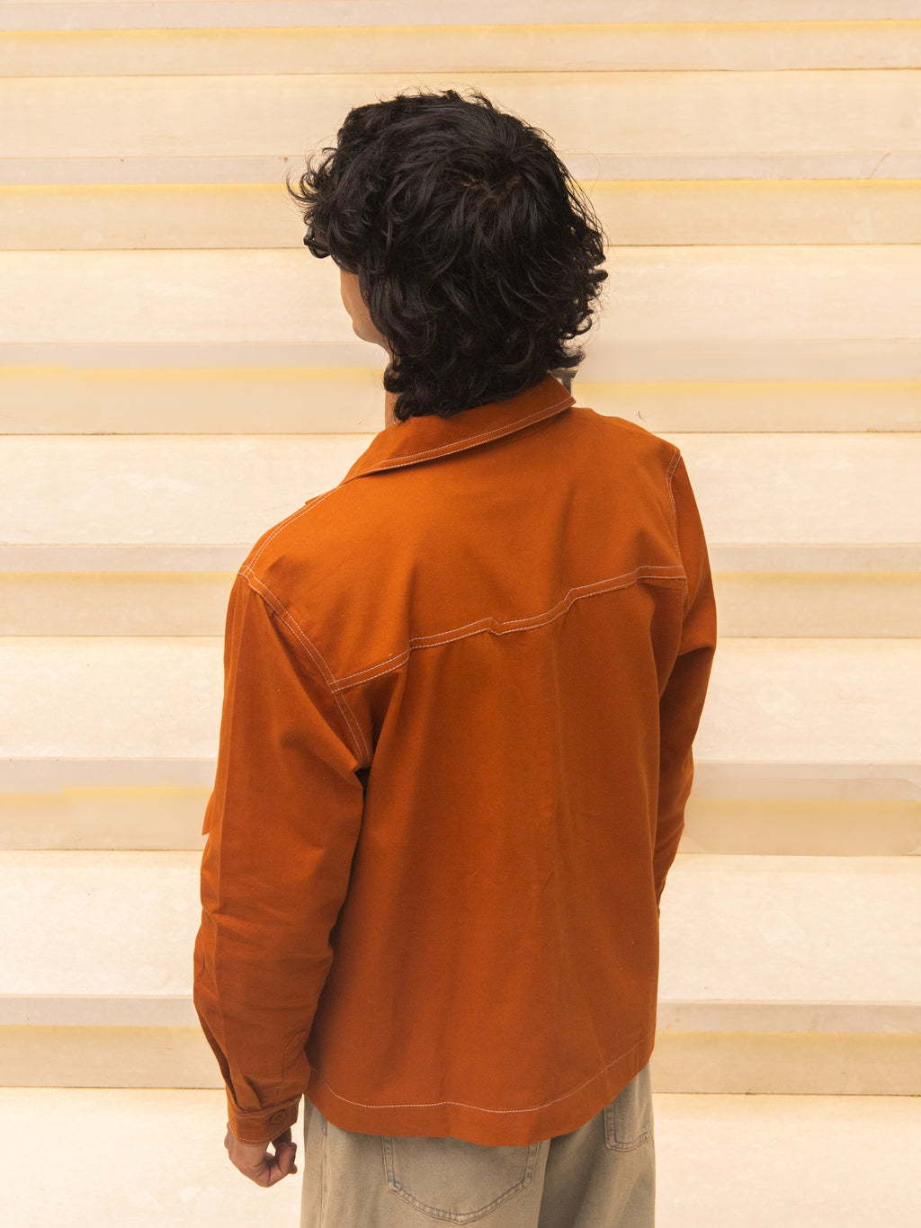 Field Overshirt (Burnt Orange)