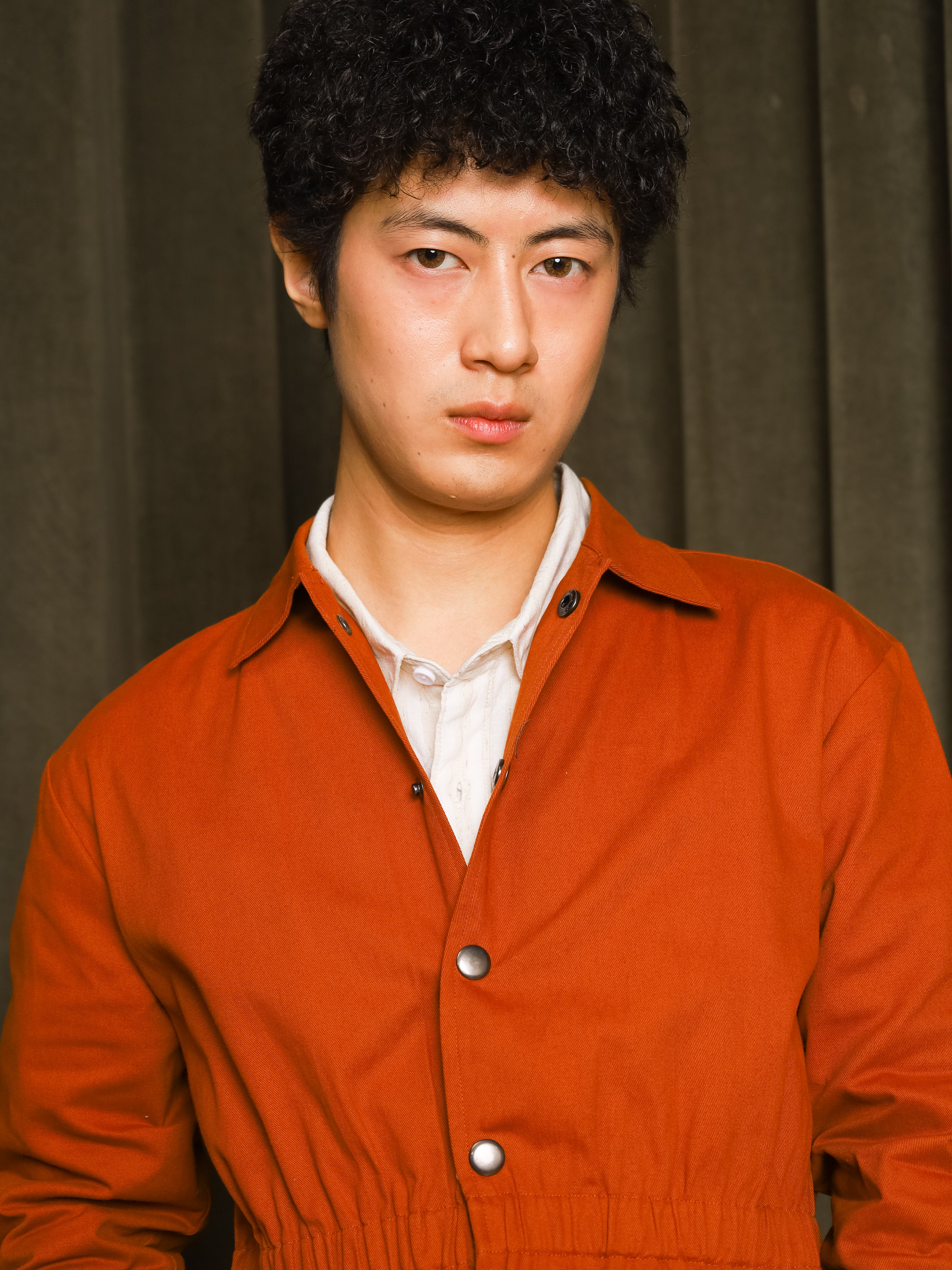 Banded Jacket (Burnt Orange)