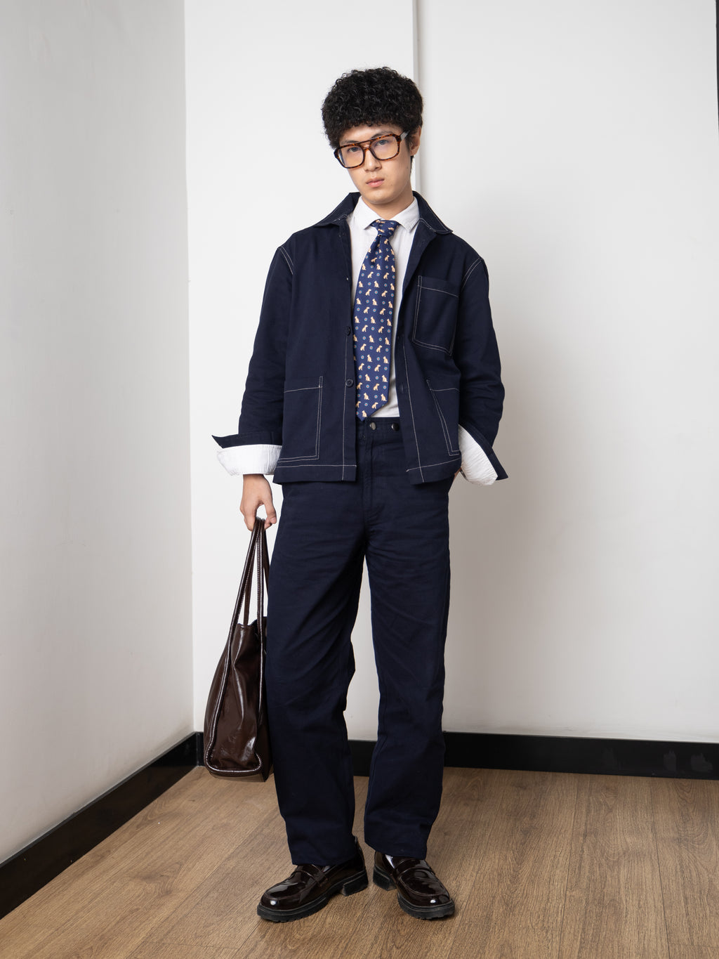 Field Overshirt (Deep Blue)