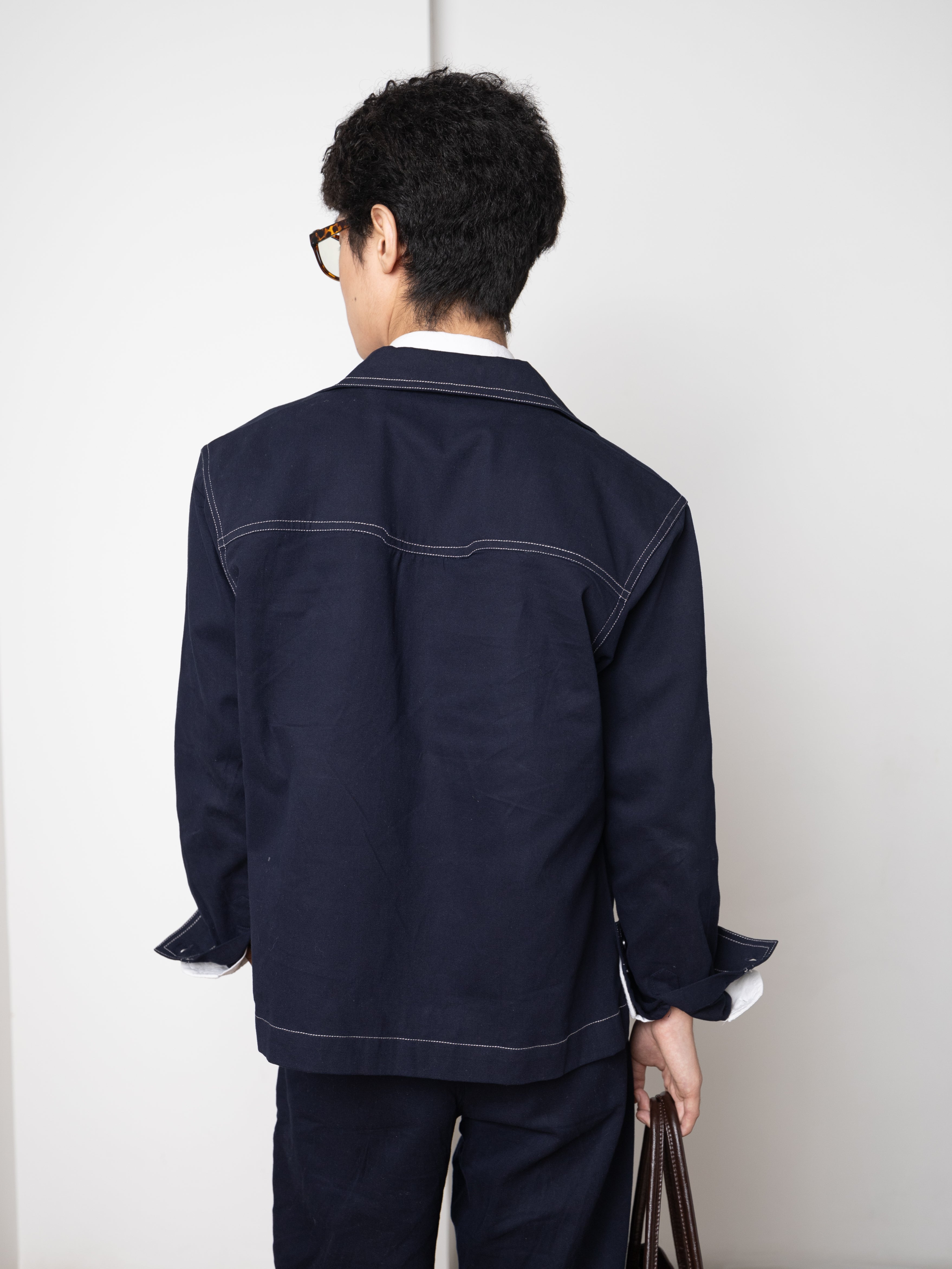 Field Overshirt (Deep Blue)