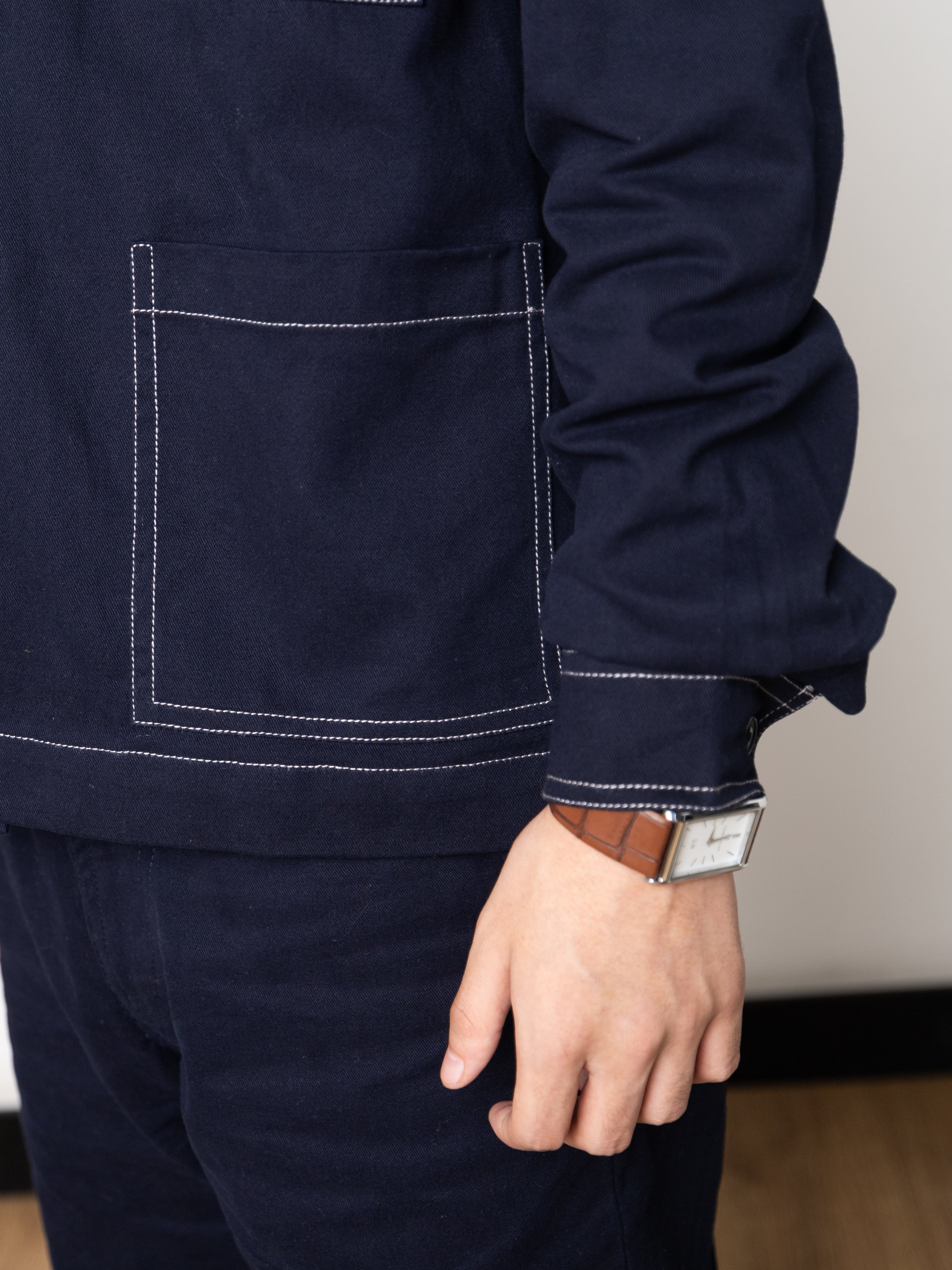 Field Overshirt (Deep Blue)