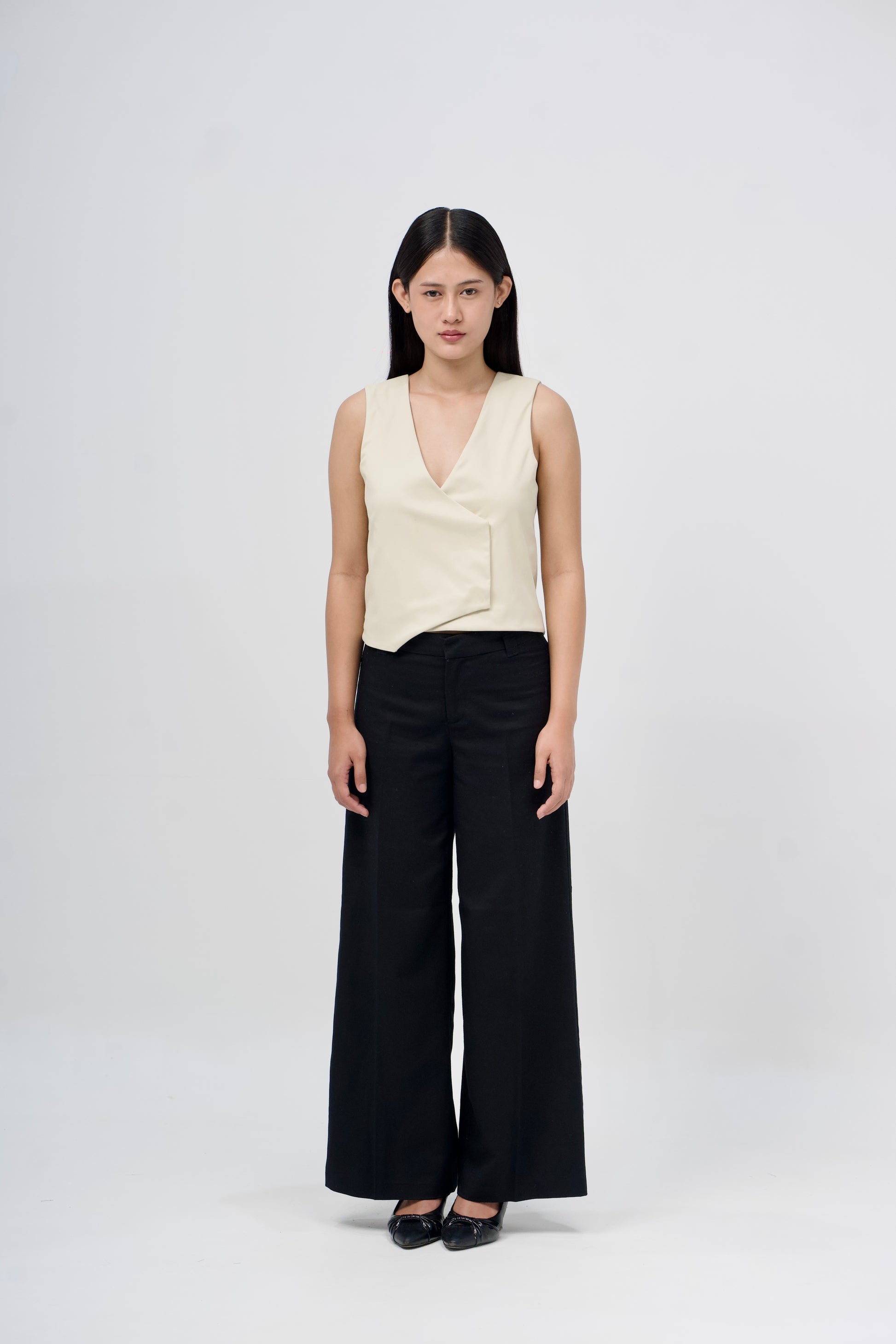Beige Reversible Vest